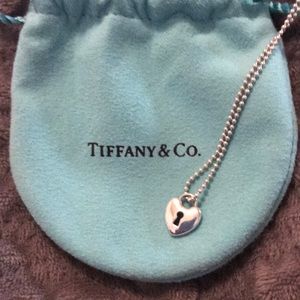 Tiffany & Co. Heart Lock Necklace